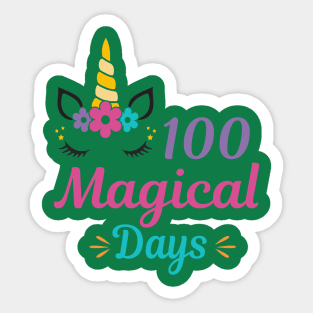 100 MAgical Days Sticker